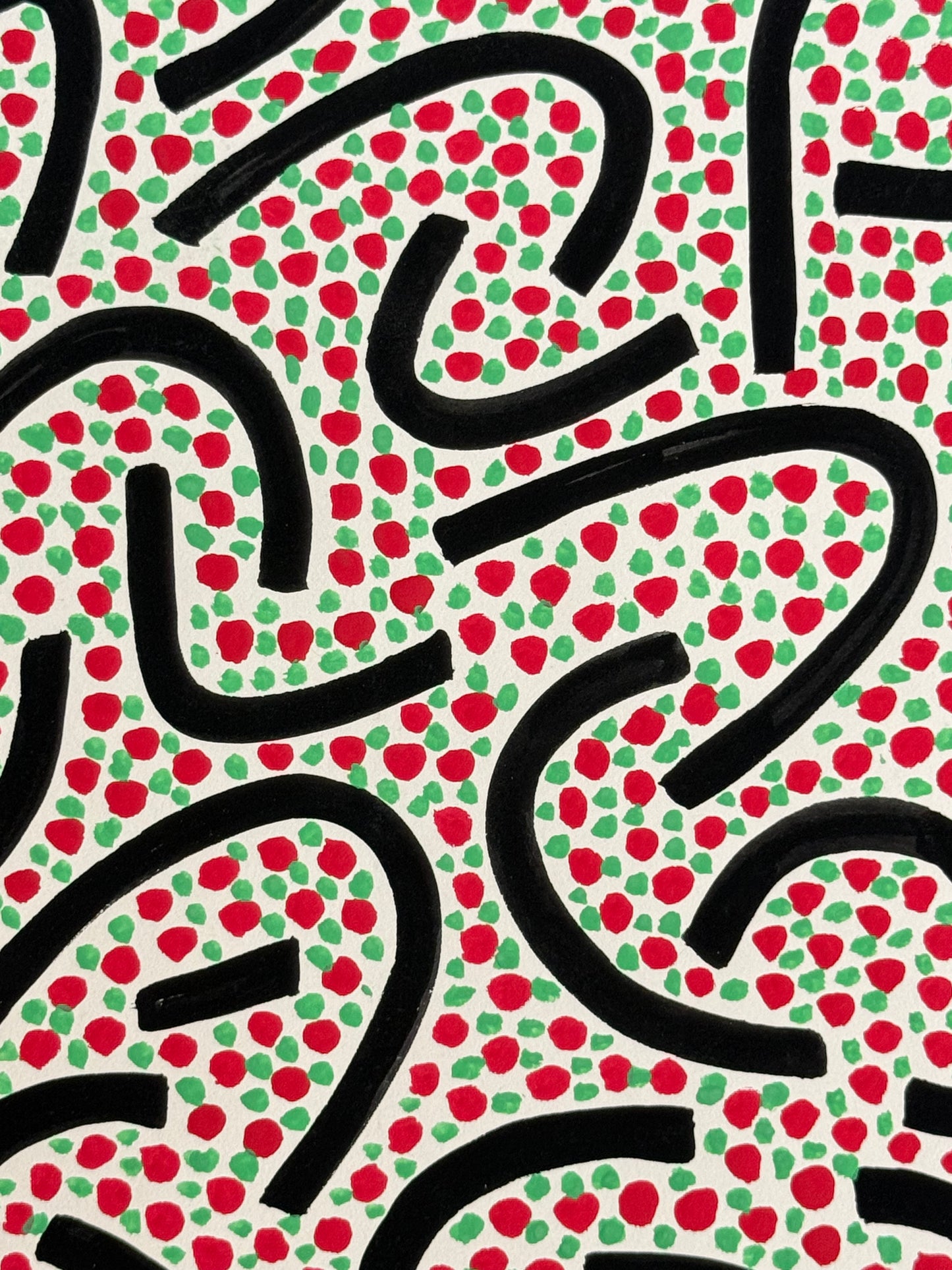 Pointillist Ink on Paper Original Artwork No.19 - ARTHUR ALLAN WILSON, Scottish | 1944-2024