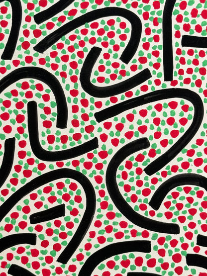Pointillist Ink on Paper Original Artwork No.19 - ARTHUR ALLAN WILSON, Scottish | 1944-2024