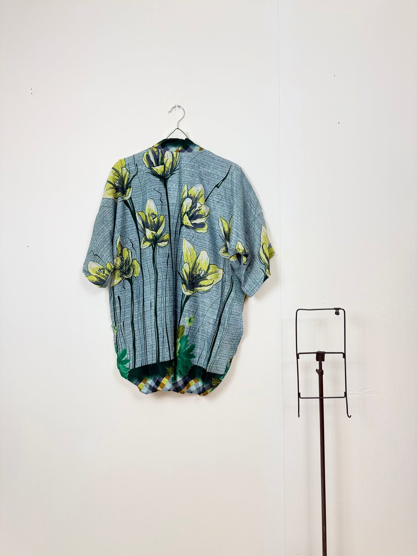 Vintage Saree Silk Trousers & Shirt Co-ordinated Set