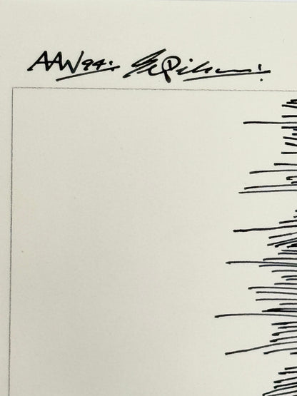 Monochromatic Original Artwork No.217 - ARTHUR ALLAN WILSON, Scottish | 1944-2024