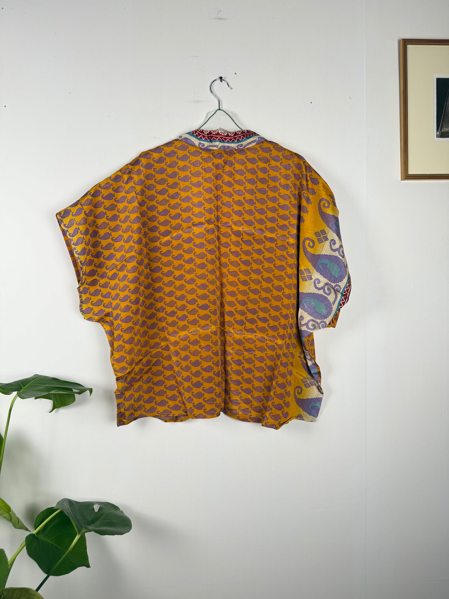 Vintage Saree Silk Shrug Blouse