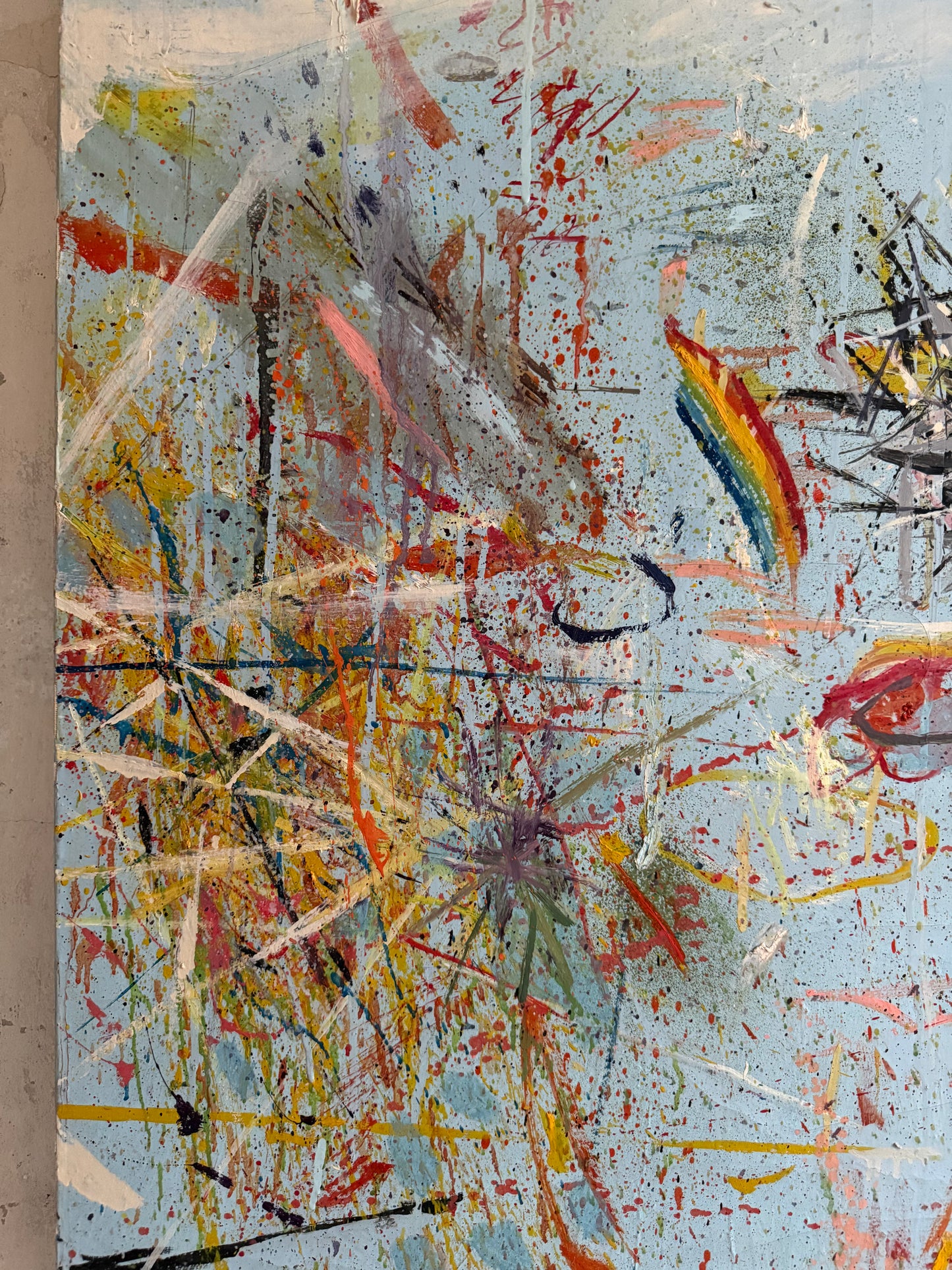 A Large Abstract - Richard Green 1969