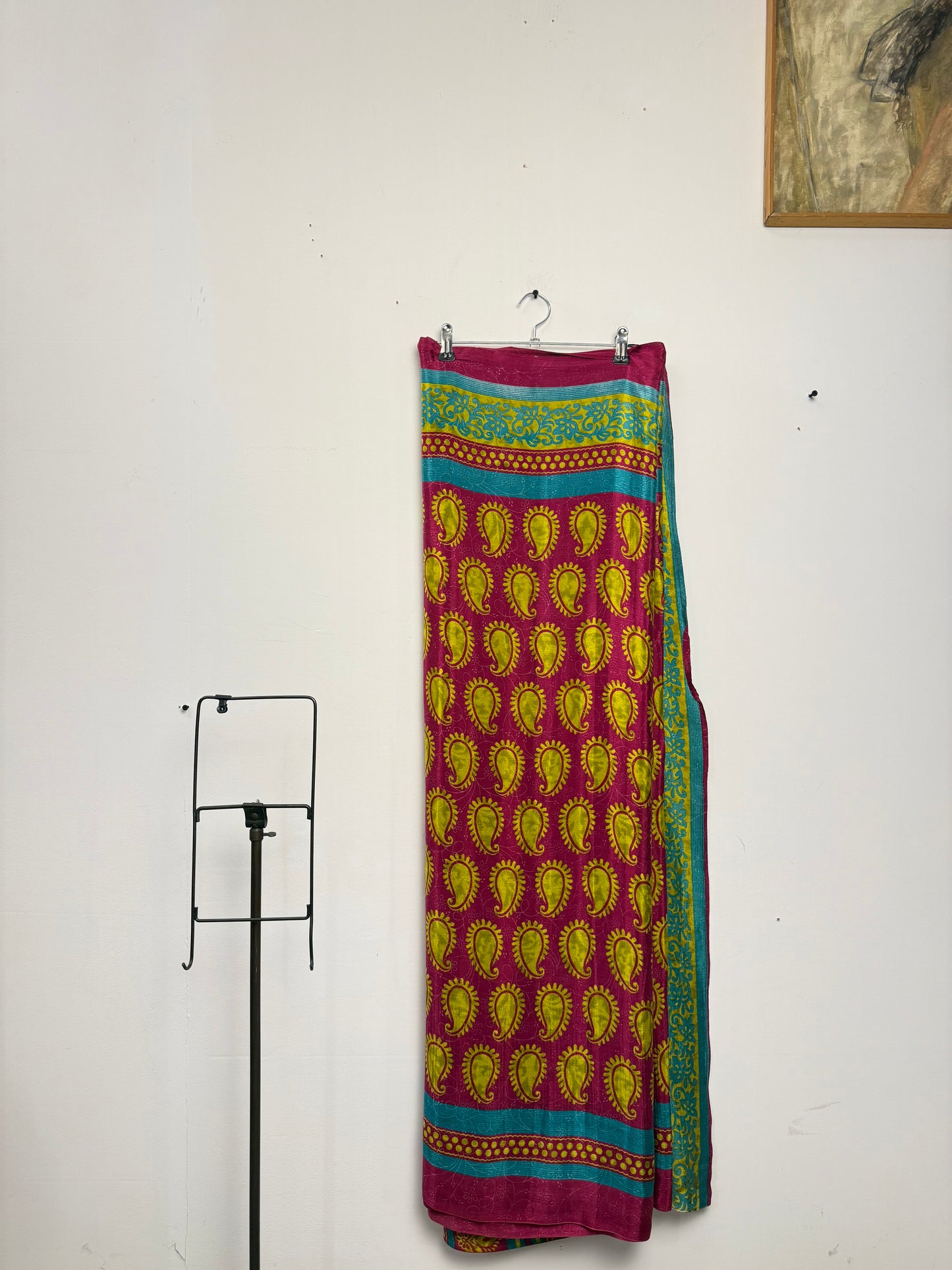 Vintage Pure Silk Saree Fabric