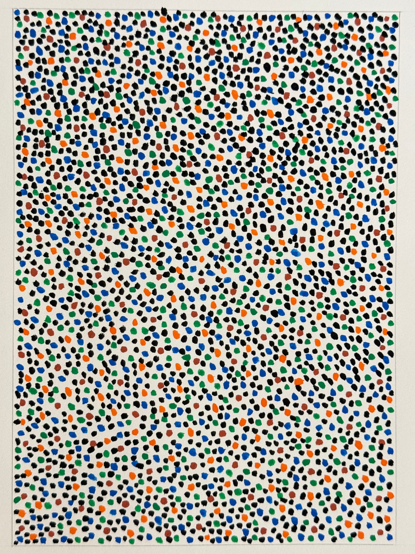 Pointillist Ink on Paper Original Artwork No.16- ARTHUR ALLAN WILSON, Scottish | 1944-2024