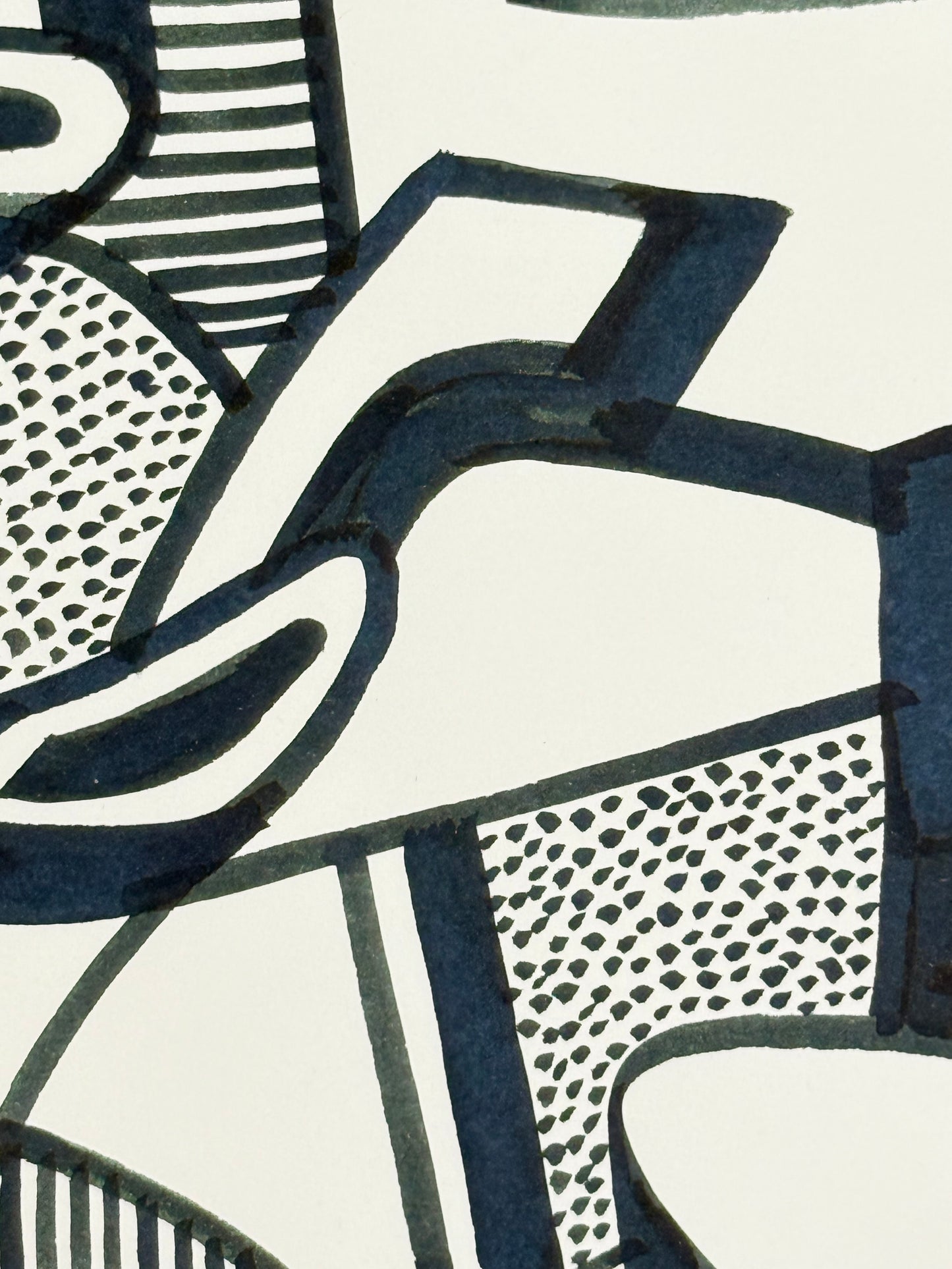 Monochromatic Original Artwork No.236 - ARTHUR ALLAN WILSON, Scottish | 1944-2024
