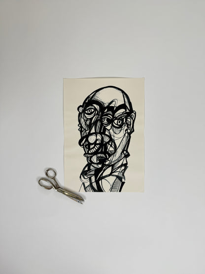 Monochromatic Original Artwork No.263 - ARTHUR ALLAN WILSON, Scottish | 1944-2024