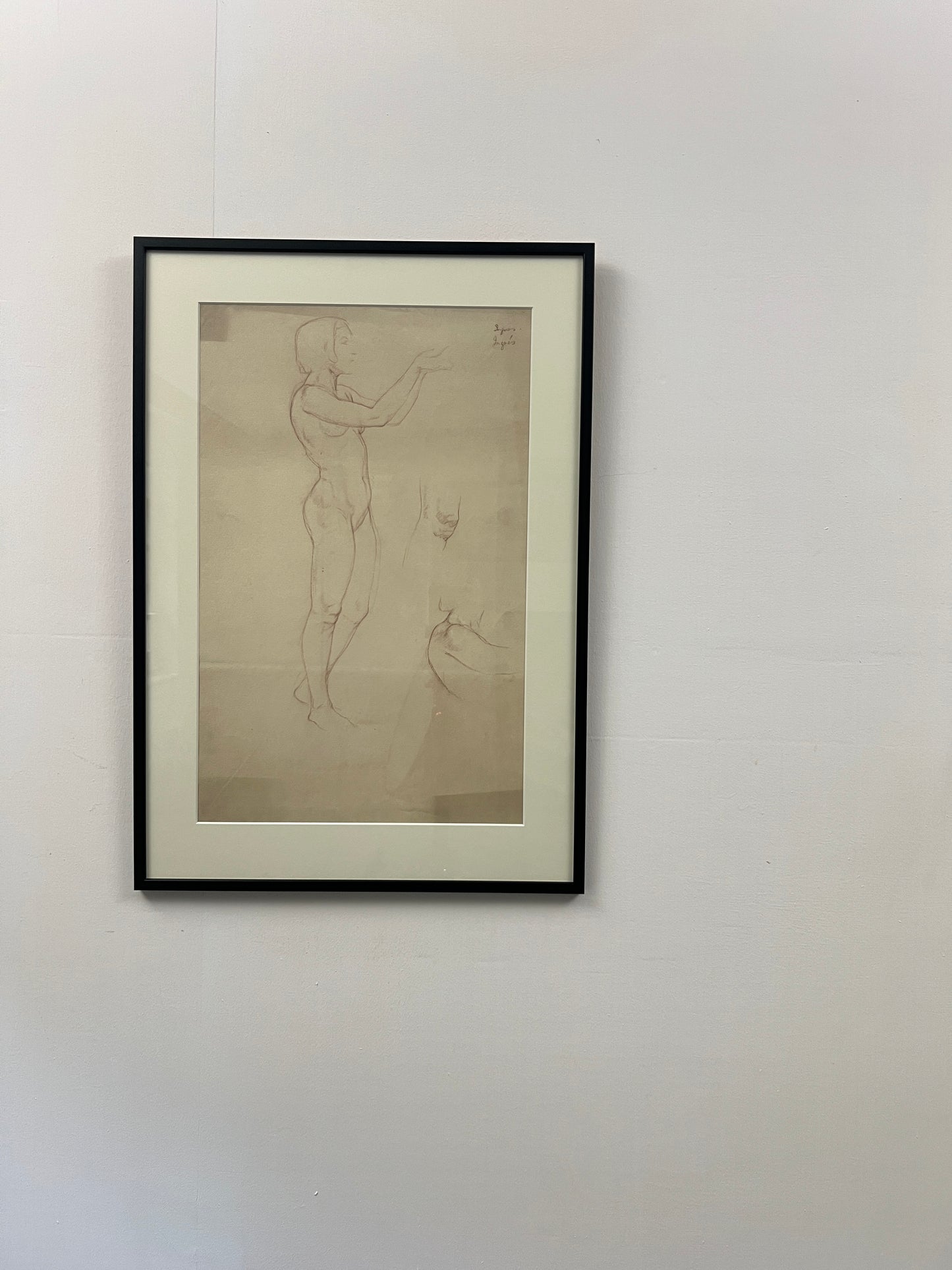 Drawing of Standing Female Nude - 1920’s