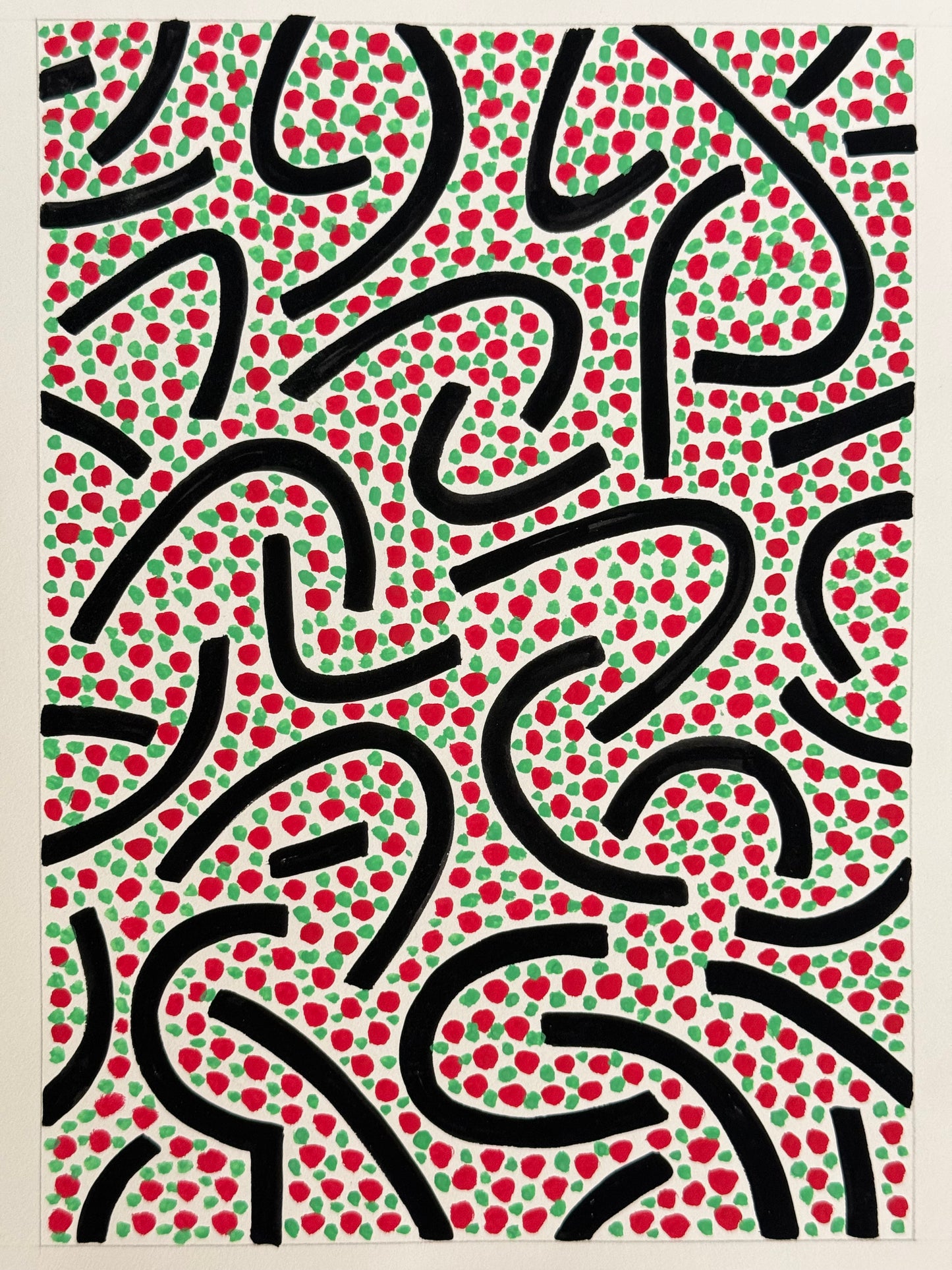 Pointillist Ink on Paper Original Artwork No.19 - ARTHUR ALLAN WILSON, Scottish | 1944-2024
