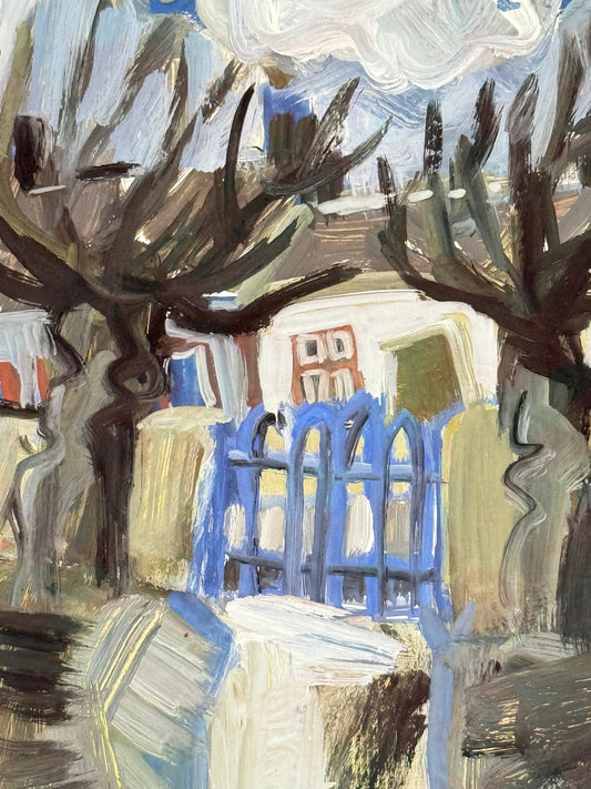 Blue Gate - from the studio of ERIC RITCHIE & RENA GIBSON