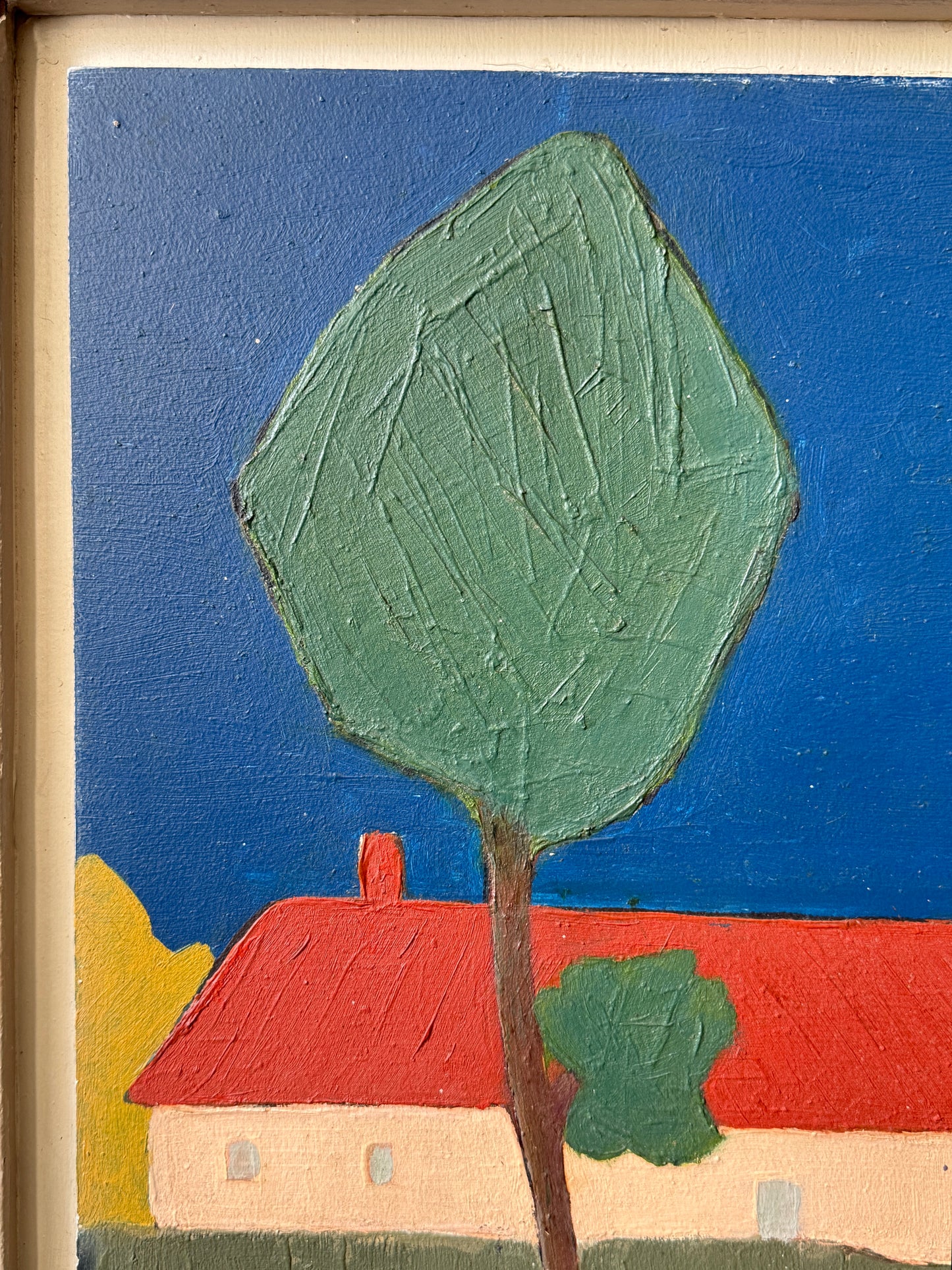 G. Stroobant, Belgian Modernist Landscape, c.1960