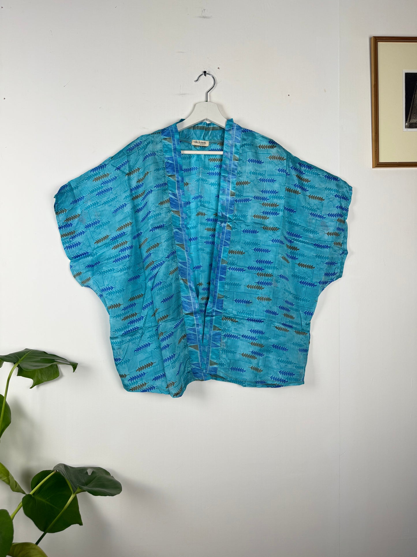 Vintage Saree Silk Shrug Blouse