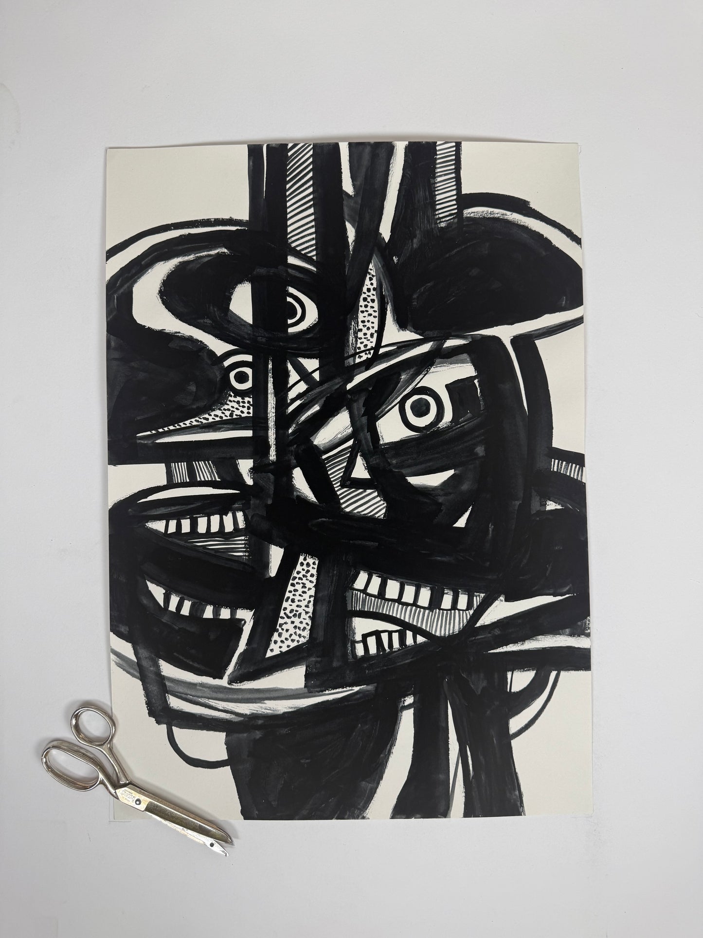 Monochromatic Original Artwork No.317 - ARTHUR ALLAN WILSON, Scottish | 1944-2024