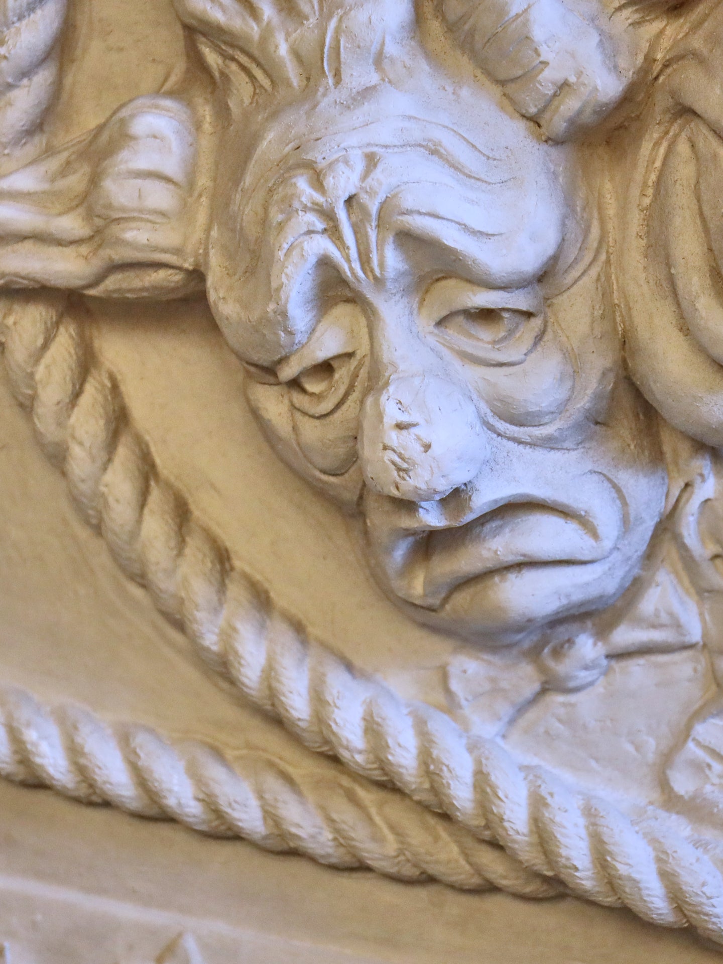 Large Plaster “Comedy & Tragedy” Theatre Panels