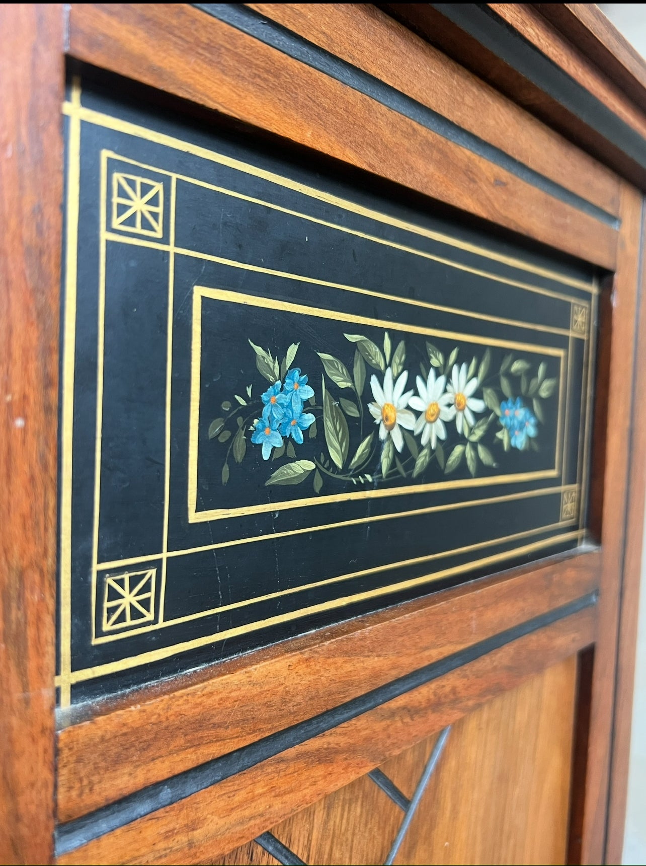 Aesthetic Movement Bedside Cabinet