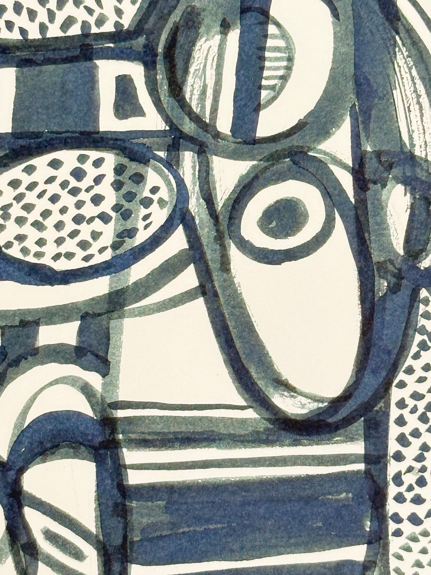 Monochromatic Original Artwork No.241 - ARTHUR ALLAN WILSON, Scottish | 1944-2024