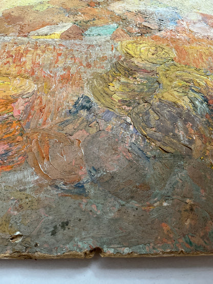 Orange Landscape - Oxshott Pottery Estate - HENRY WREN