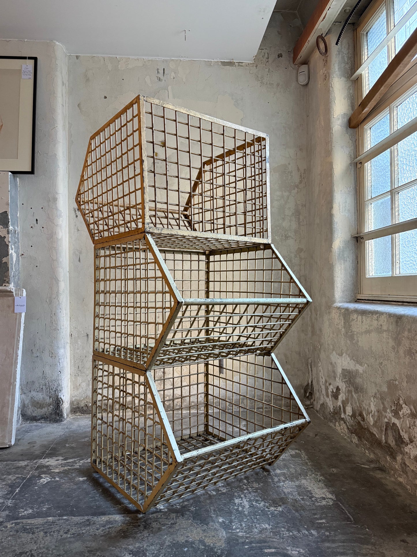 Industrial Stacking Heavy Duty Basket Shelving Racks