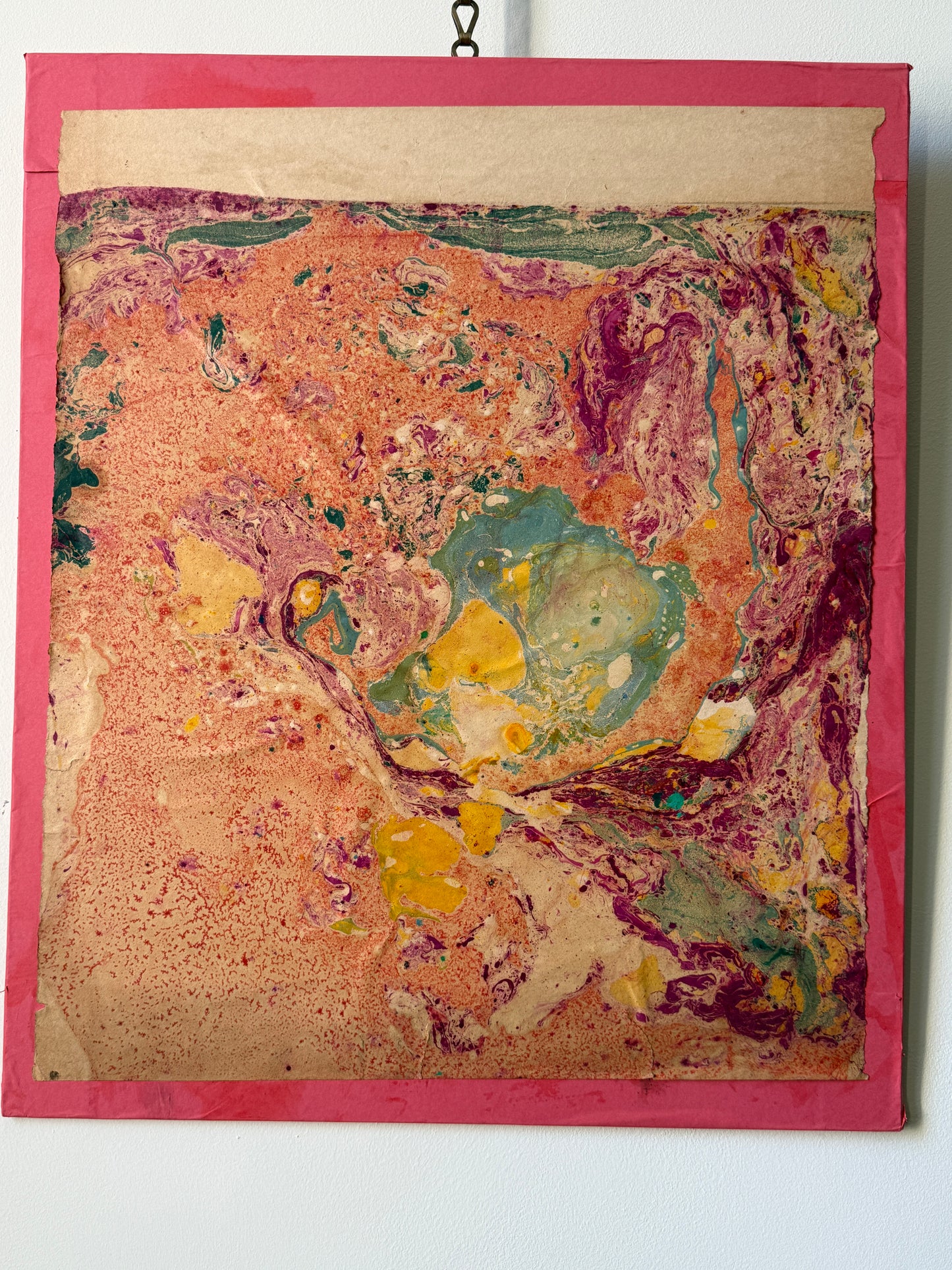 Marbled Abstract - Patricia Arnett NDD DFA | English 1923-2022
