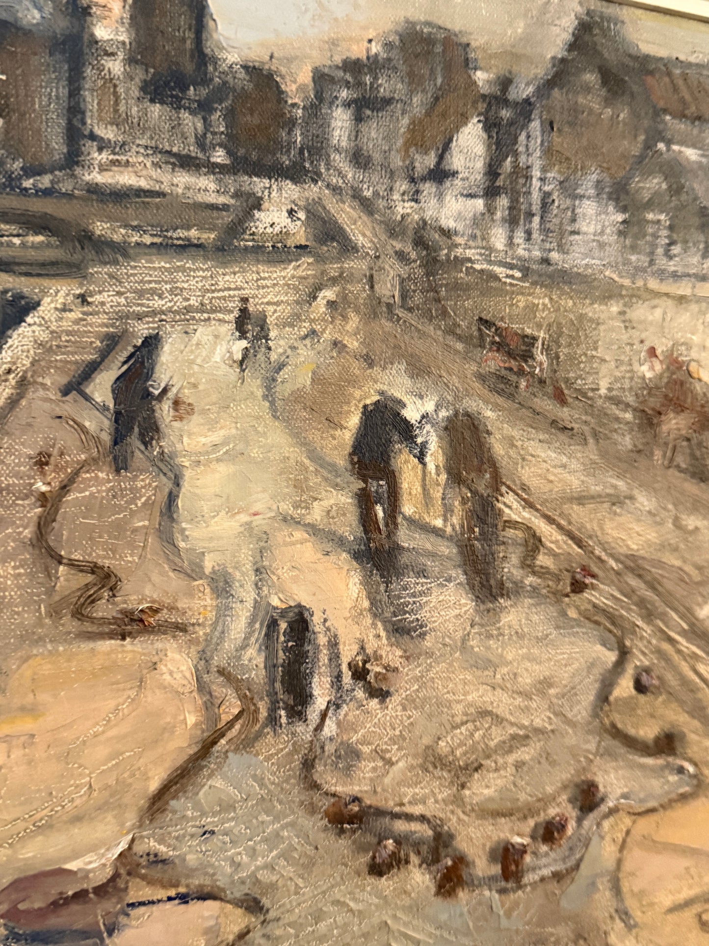 Street Scene - DAVID M. SUTHERLAND RSA | Scottish, 1883-1973