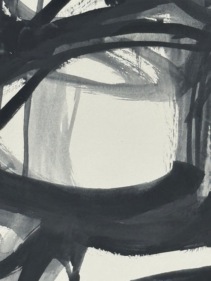 Monochromatic Original Artwork No.324 - ARTHUR ALLAN WILSON, Scottish | 1944-2024
