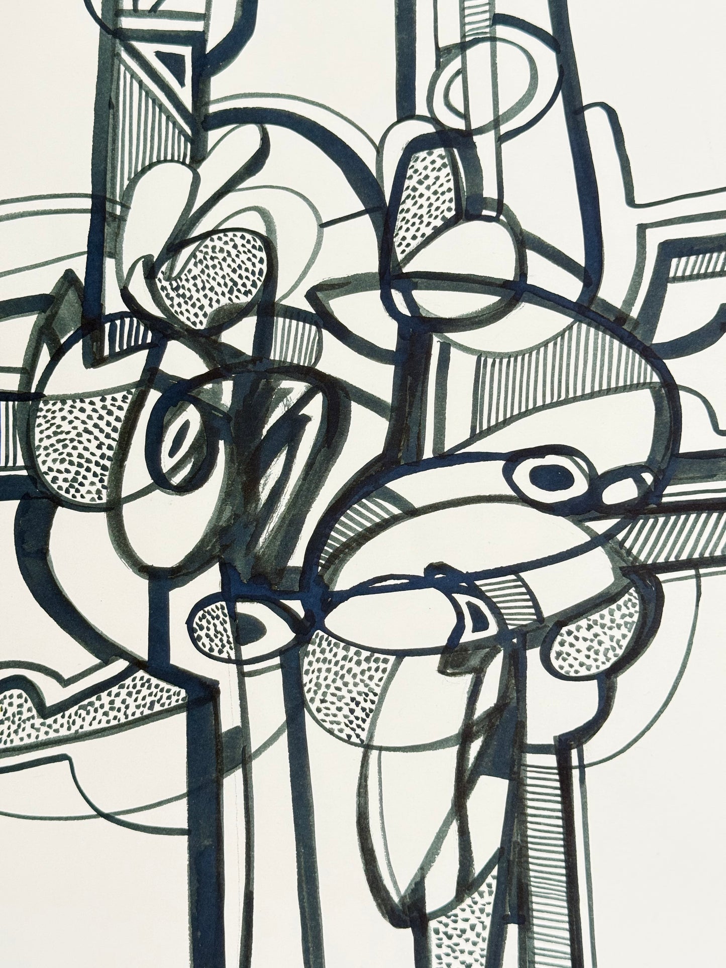 Monochromatic Original Artwork No.246 - ARTHUR ALLAN WILSON, Scottish | 1944-2024