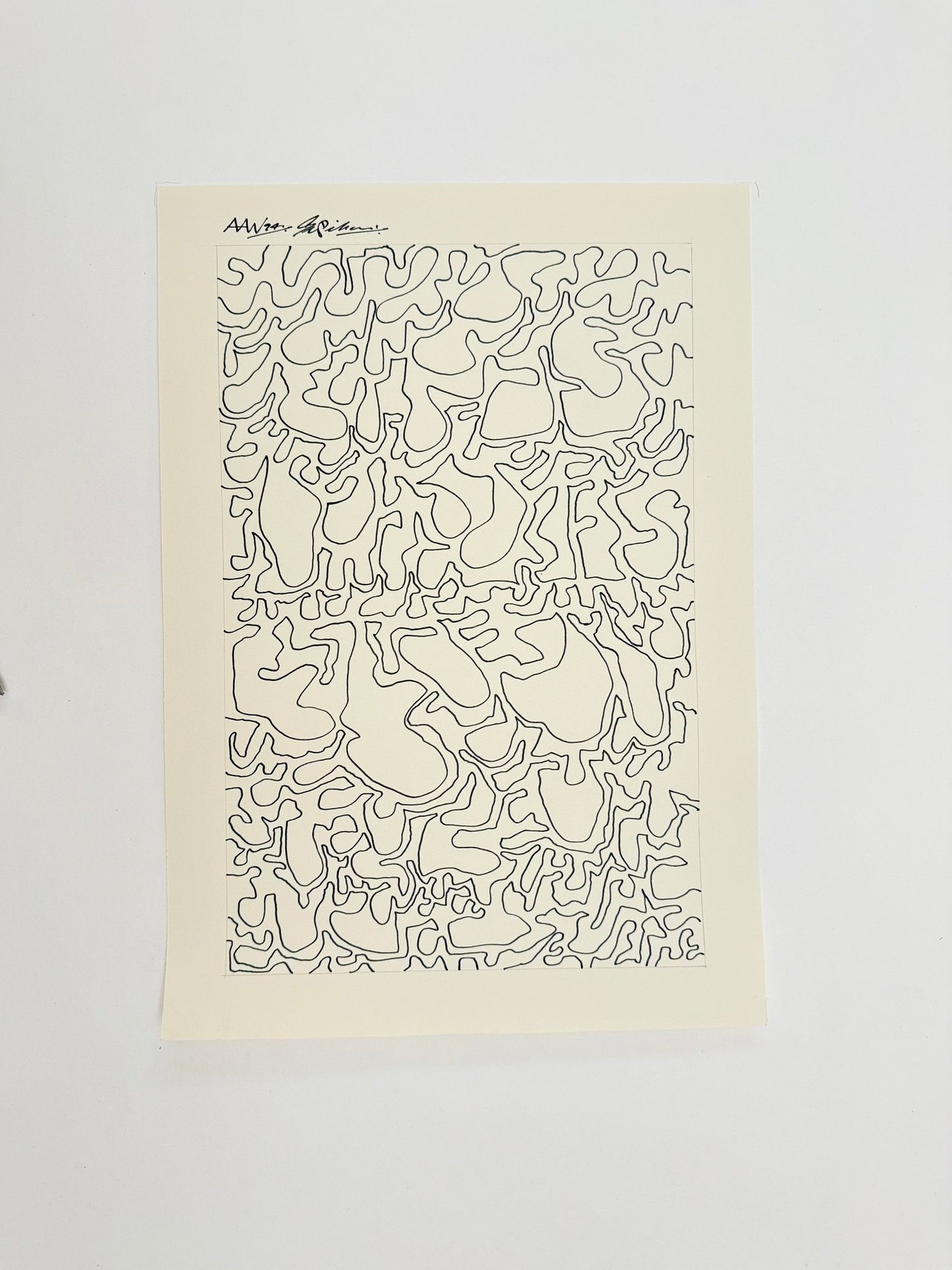Monochromatic Original Artwork No.227- ARTHUR ALLAN WILSON, Scottish | 1944-2024