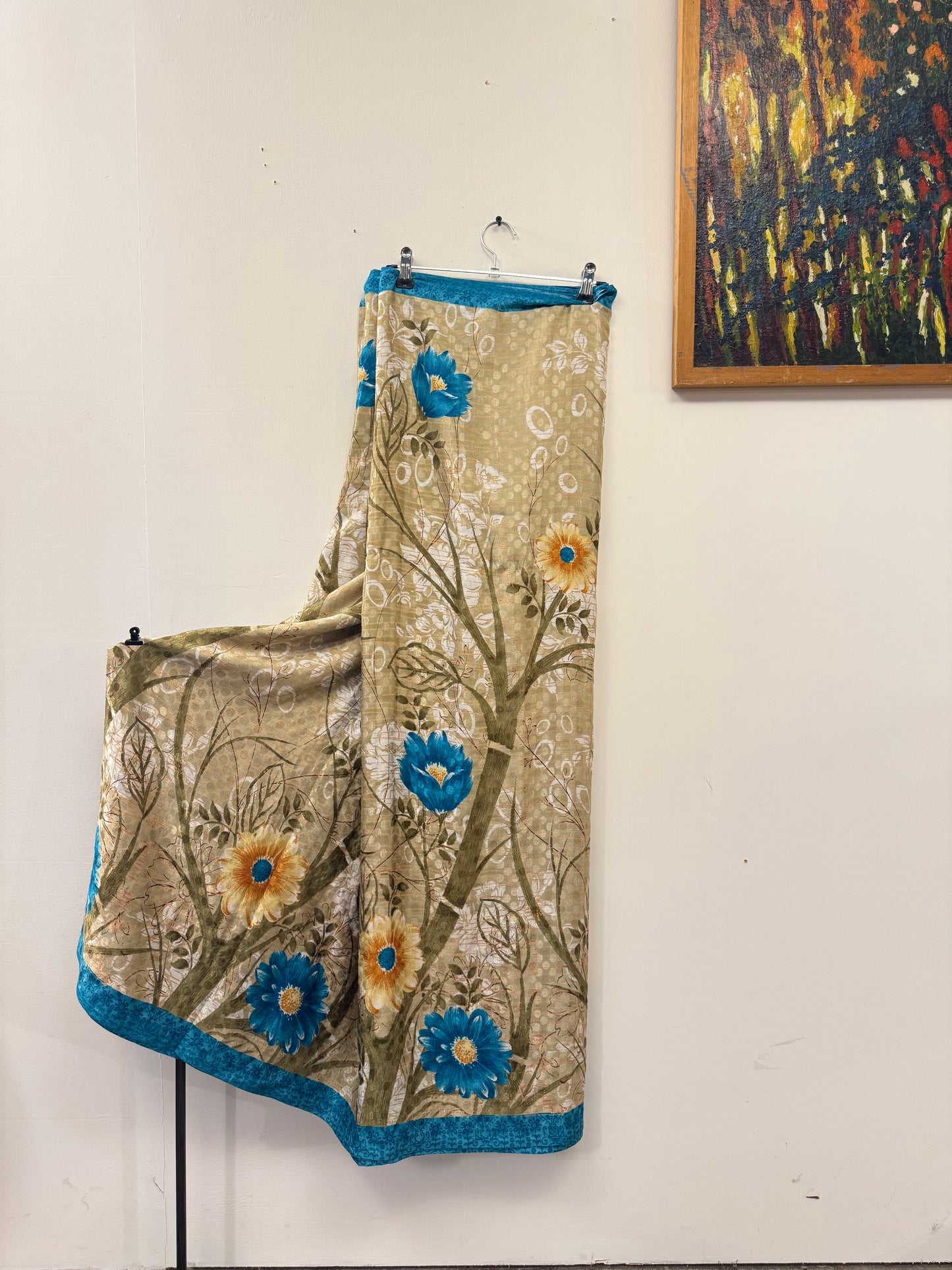 Vintage Pure Silk Saree Fabric