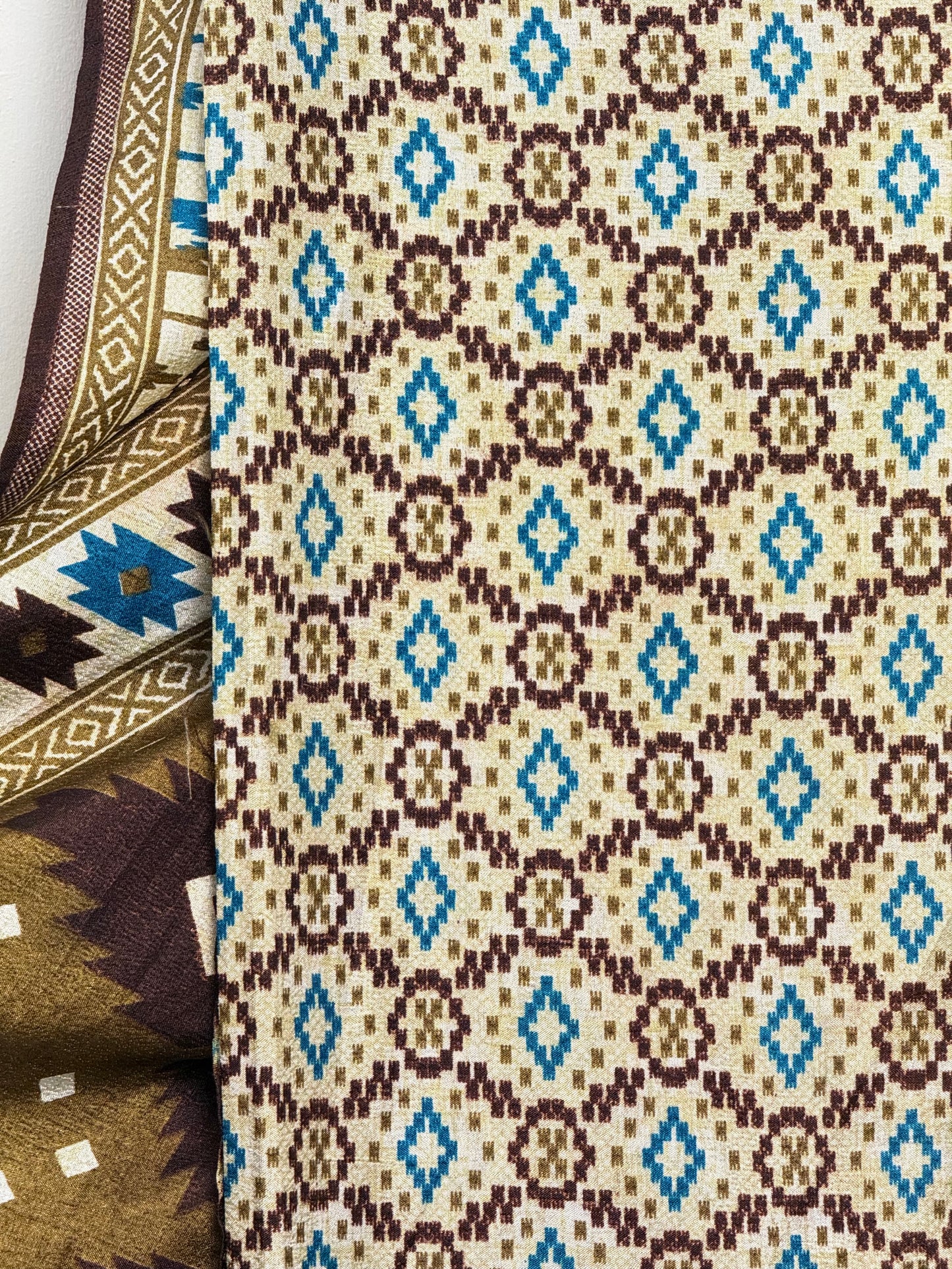 Vintage Pure Silk Saree Fabric
