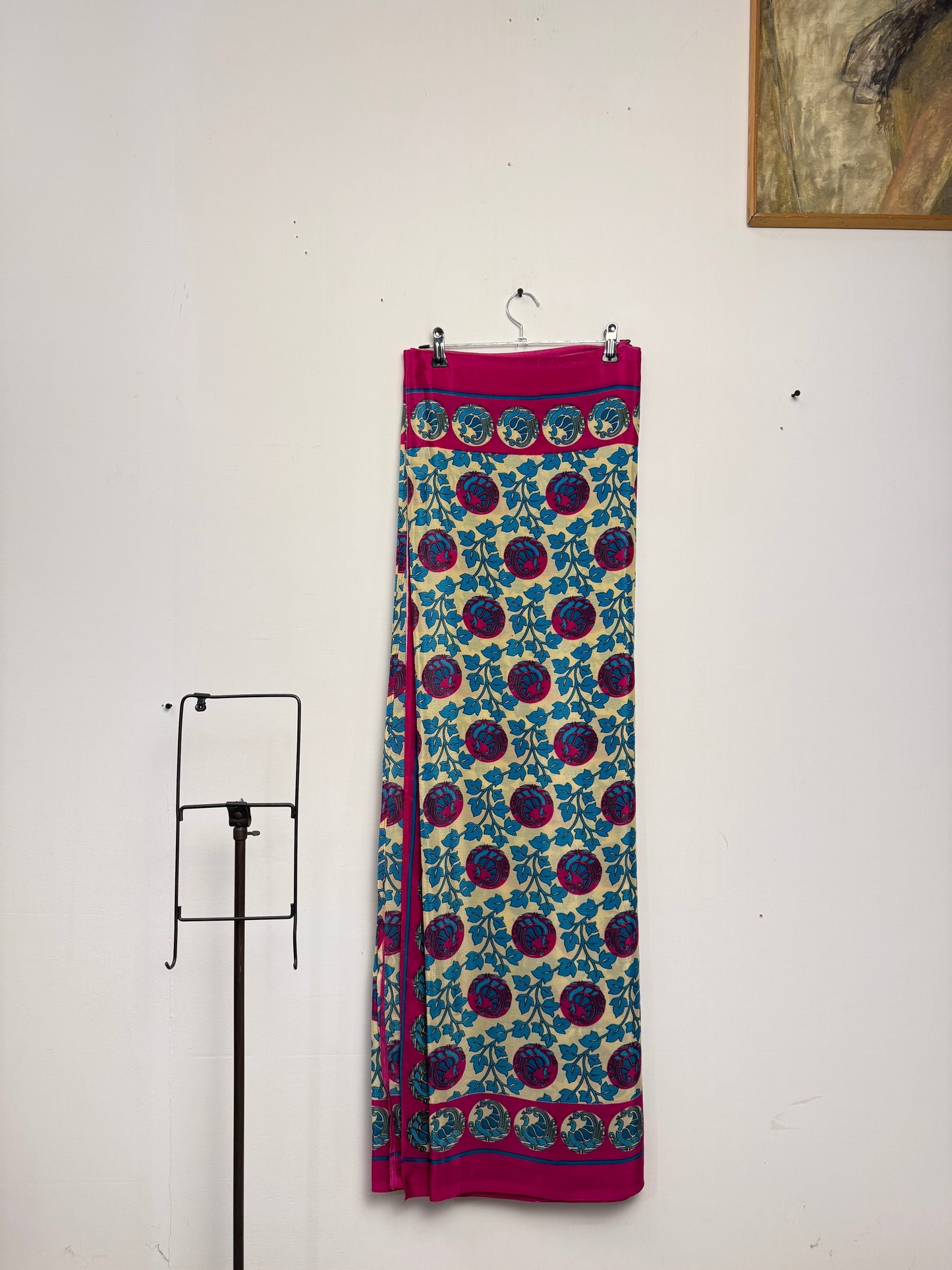 Vintage Pure Silk Saree Fabric
