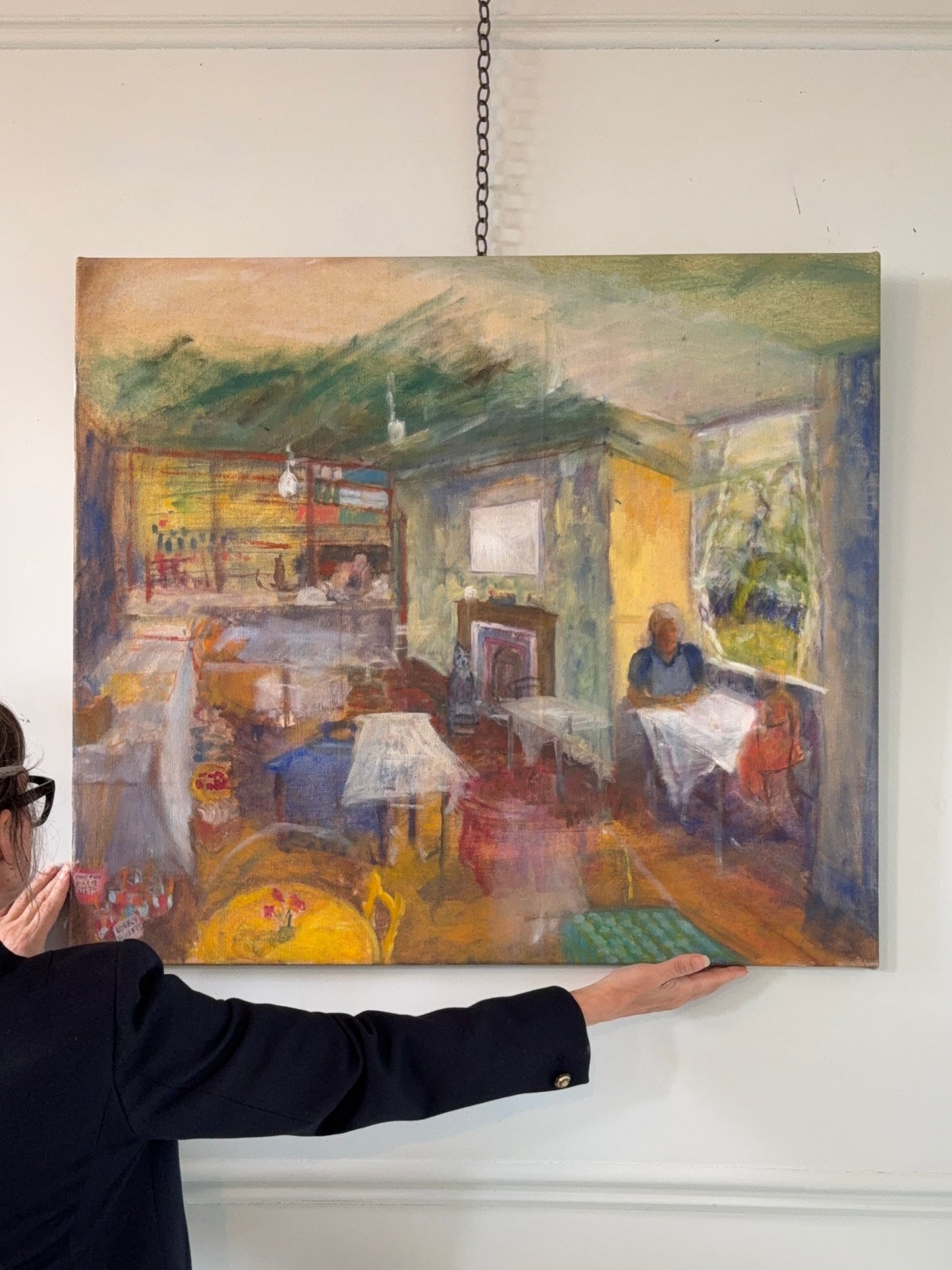 Cafe Interior - JANE PARKHOUSE British | 1951-1990