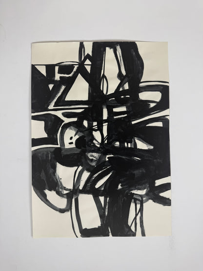 Monochromatic Original Artwork No.326- ARTHUR ALLAN WILSON, Scottish | 1944-2024