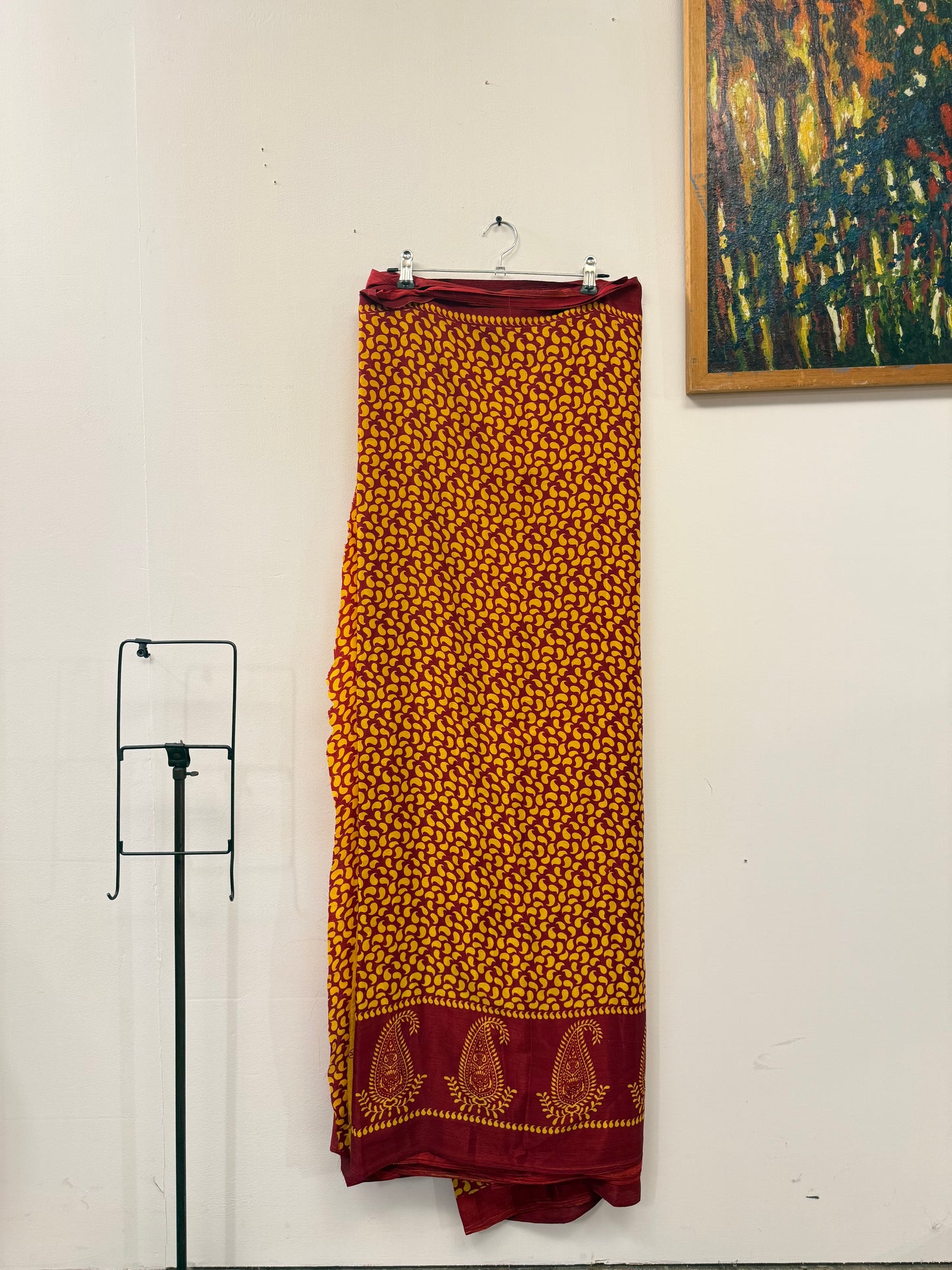 Vintage Pure Silk Saree Fabric