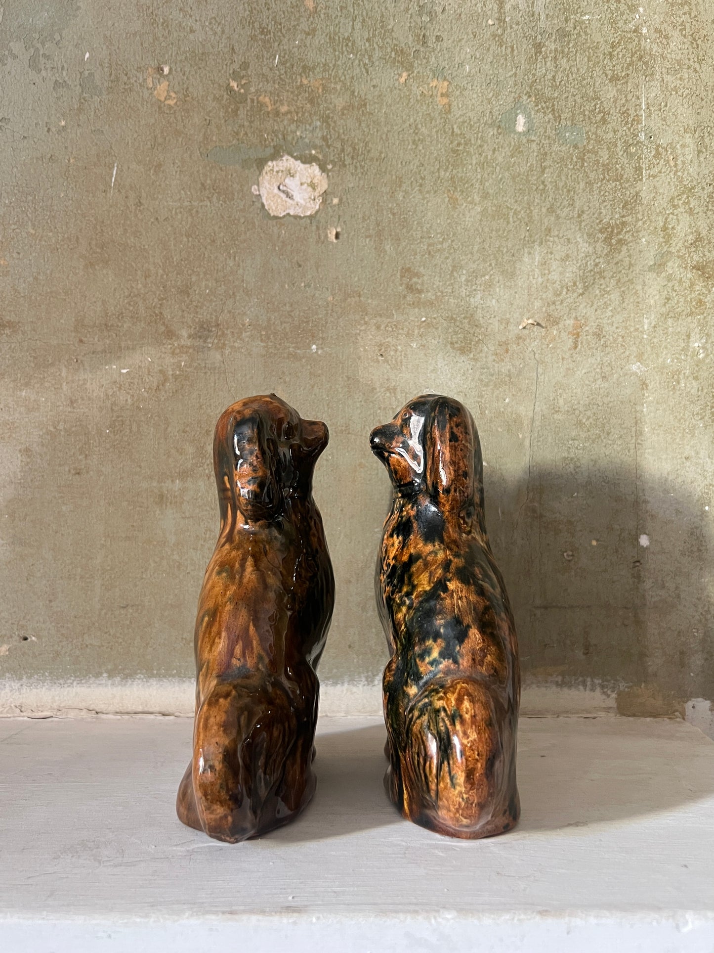 A Pair of 19th Century Morrison & Crawford Spaniels