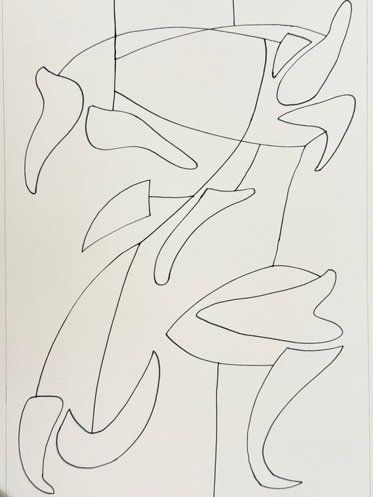 Monochromatic Original Artwork No.213 - ARTHUR ALLAN WILSON, Scottish | 1944-2024