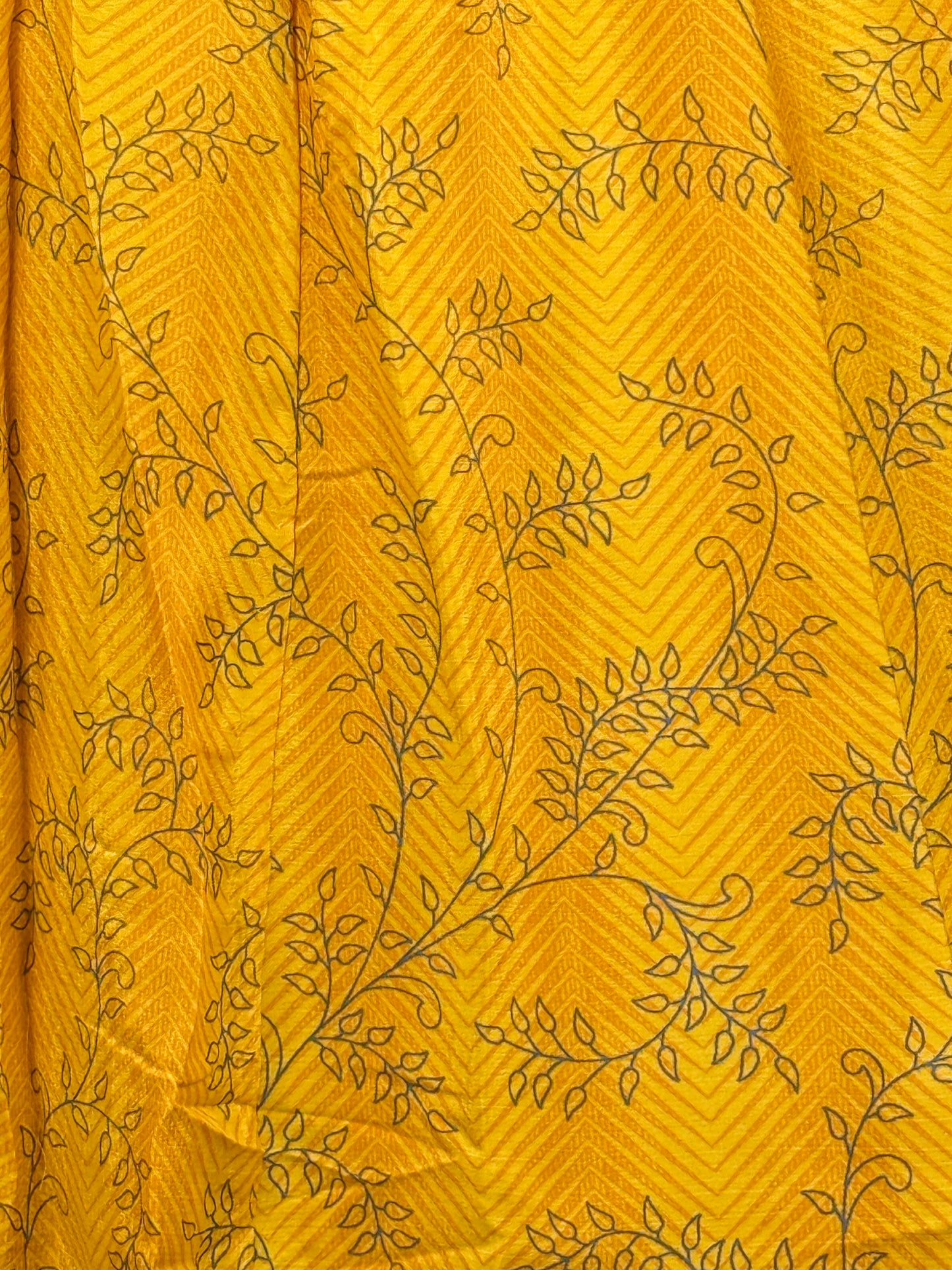 Vintage Saree Silk Pleated Skirt