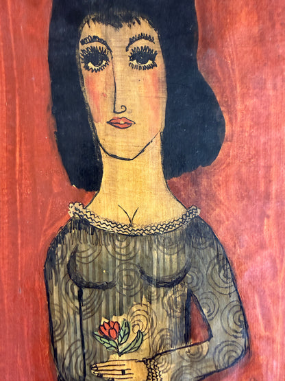 Portrait on Red - MARIO DA SCOZIA