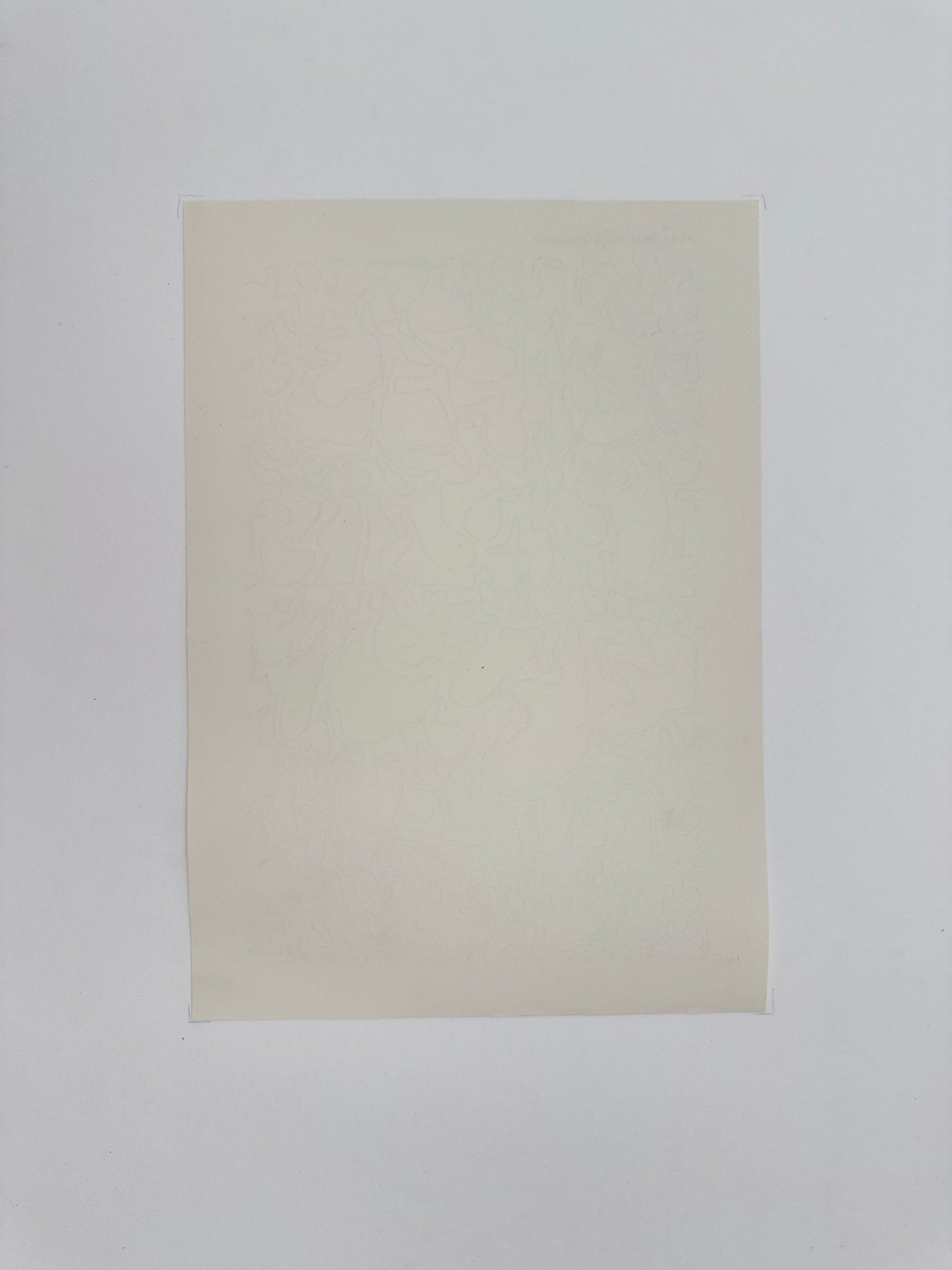 Monochromatic Original Artwork No.227- ARTHUR ALLAN WILSON, Scottish | 1944-2024