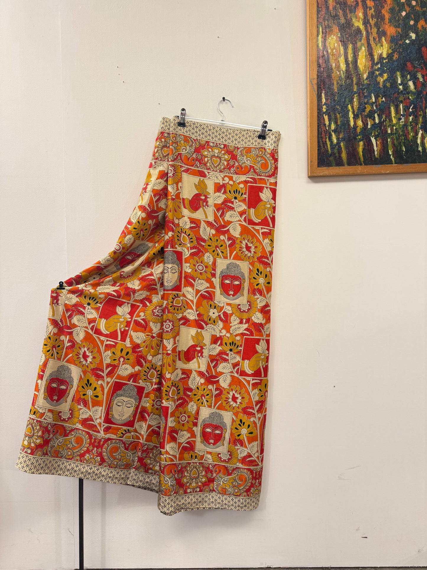 Vintage Pure Silk Saree Fabric