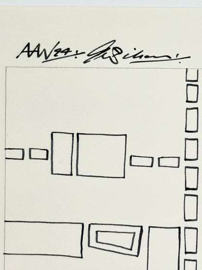 Monochromatic Original Artwork No.209 - ARTHUR ALLAN WILSON, Scottish | 1944-2024