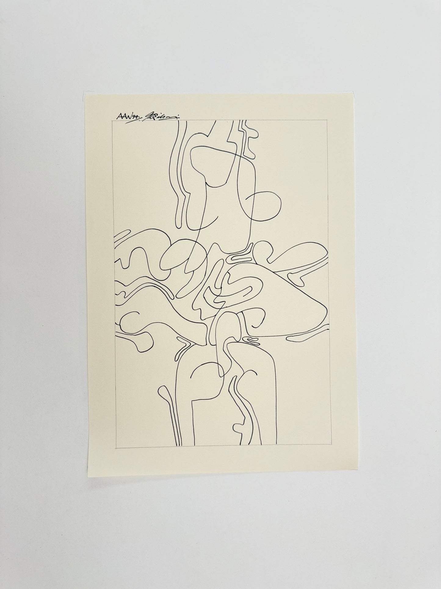 Monochromatic Original Artwork No.231 - ARTHUR ALLAN WILSON, Scottish | 1944-2024