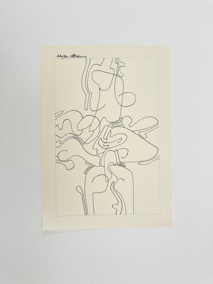 Monochromatic Original Artwork No.231 - ARTHUR ALLAN WILSON, Scottish | 1944-2024