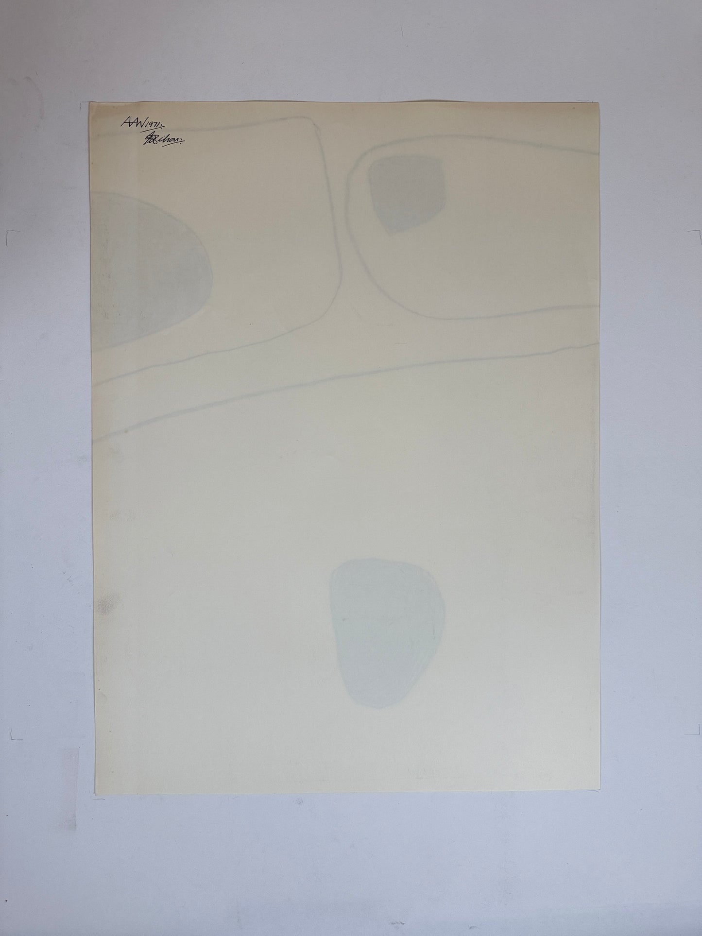 Monochromatic Original Artwork No.343 - ARTHUR ALLAN WILSON, Scottish | 1944-2024