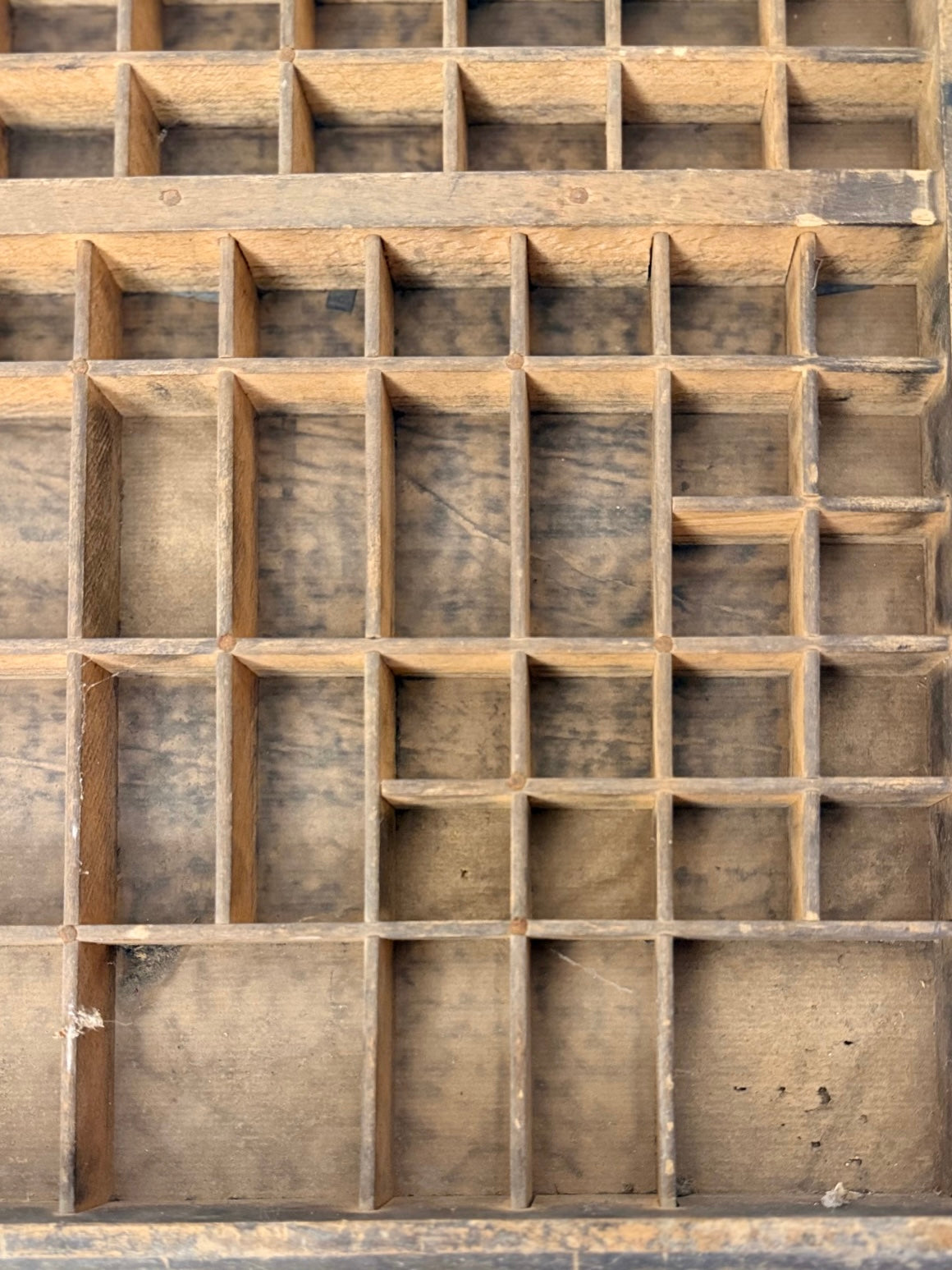 A 1920's French Printers Typeset Tray No 2