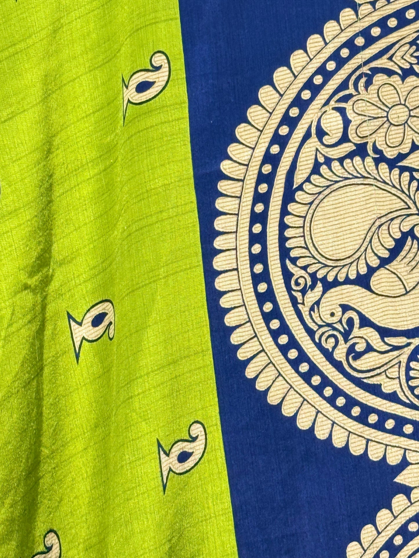Vintage Saree Silk Wrap Skirt