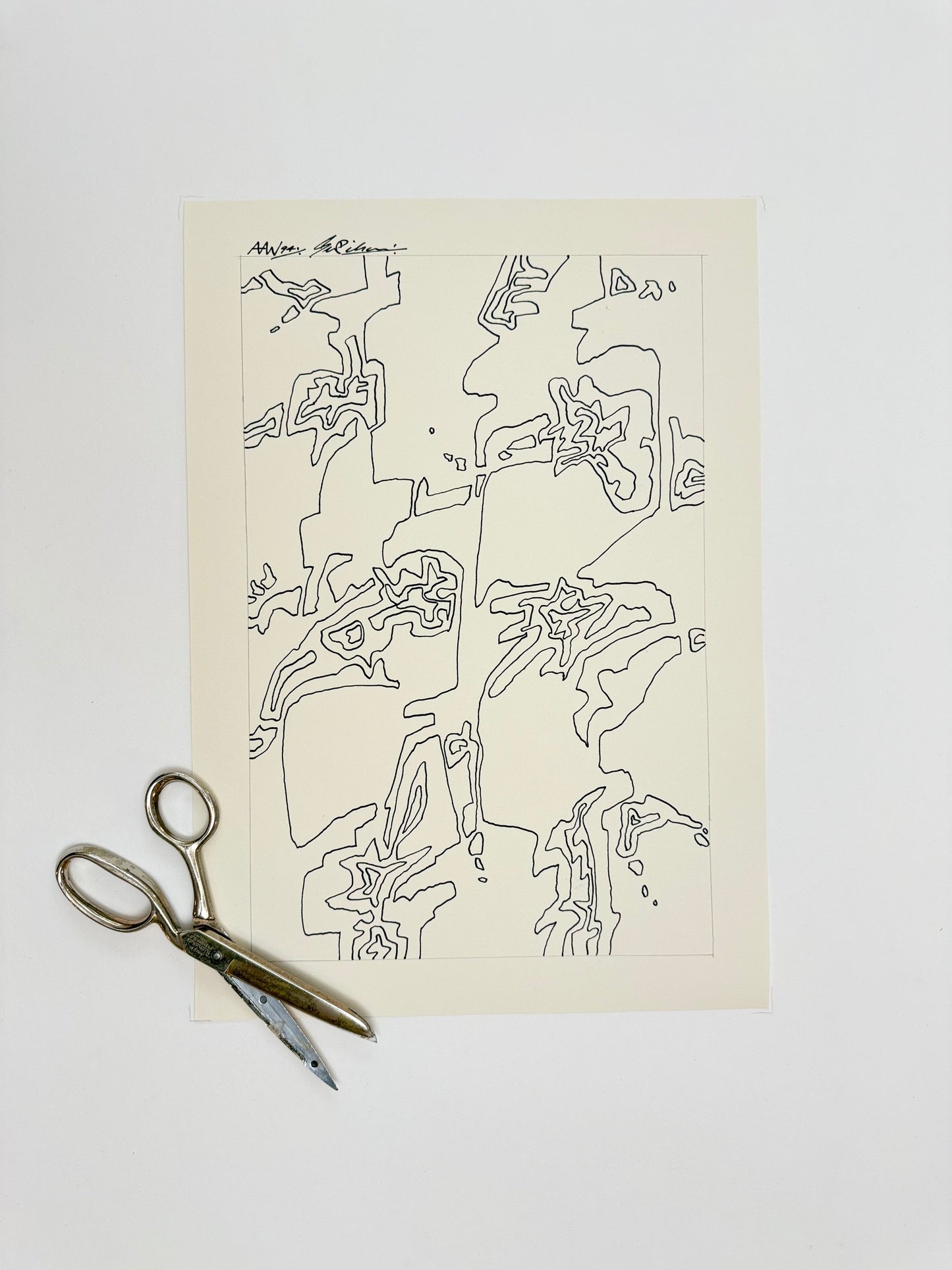 Monochromatic Original Artwork No.230 - ARTHUR ALLAN WILSON, Scottish | 1944-2024
