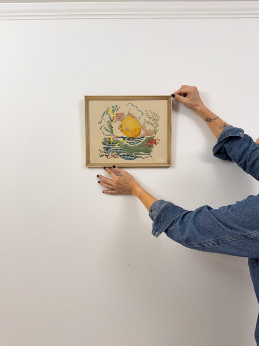 The Yellow Peril | Original Marine Watercolour | c.1930-1950