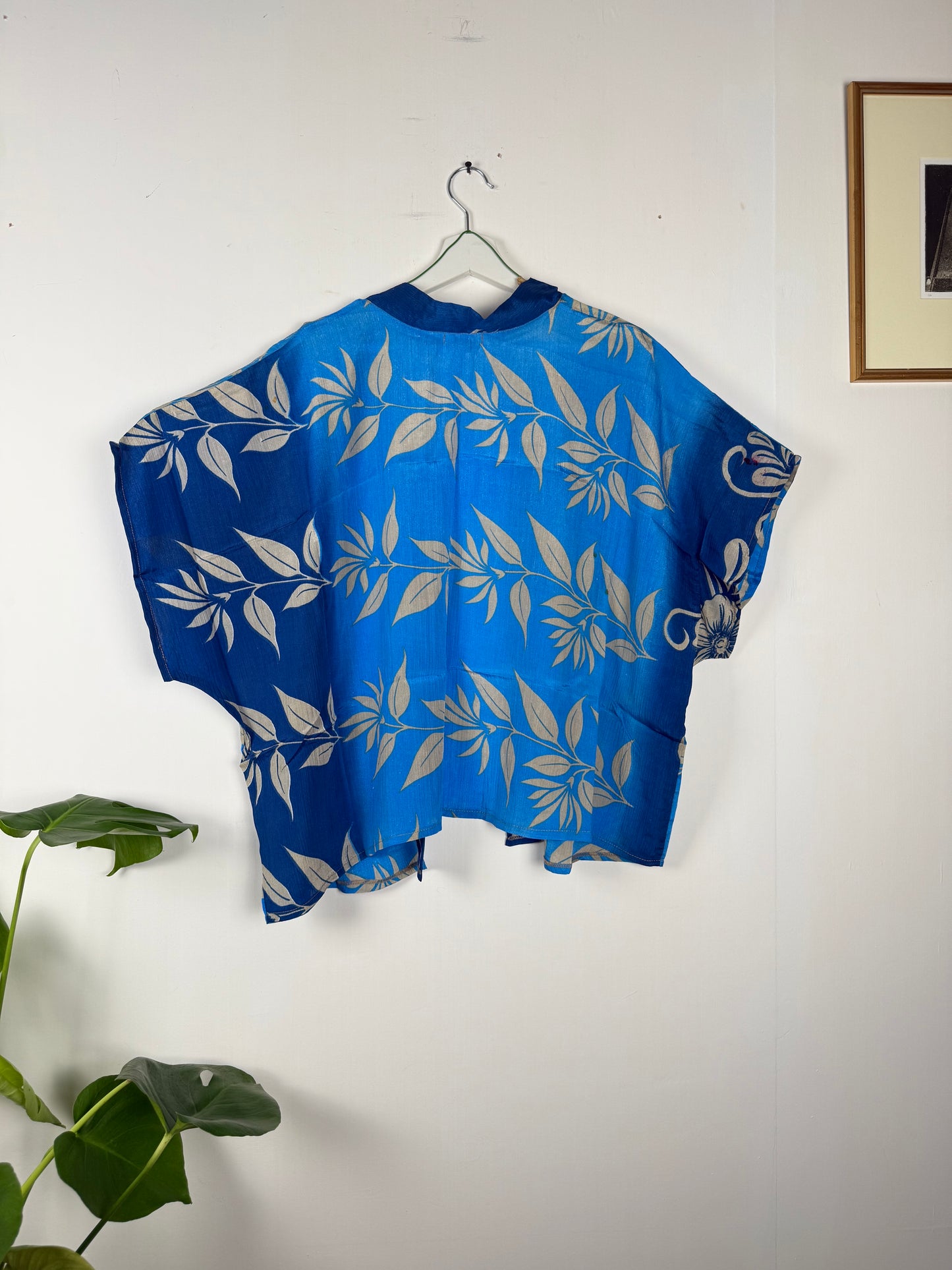 Vintage Saree Silk Shrug Blouse