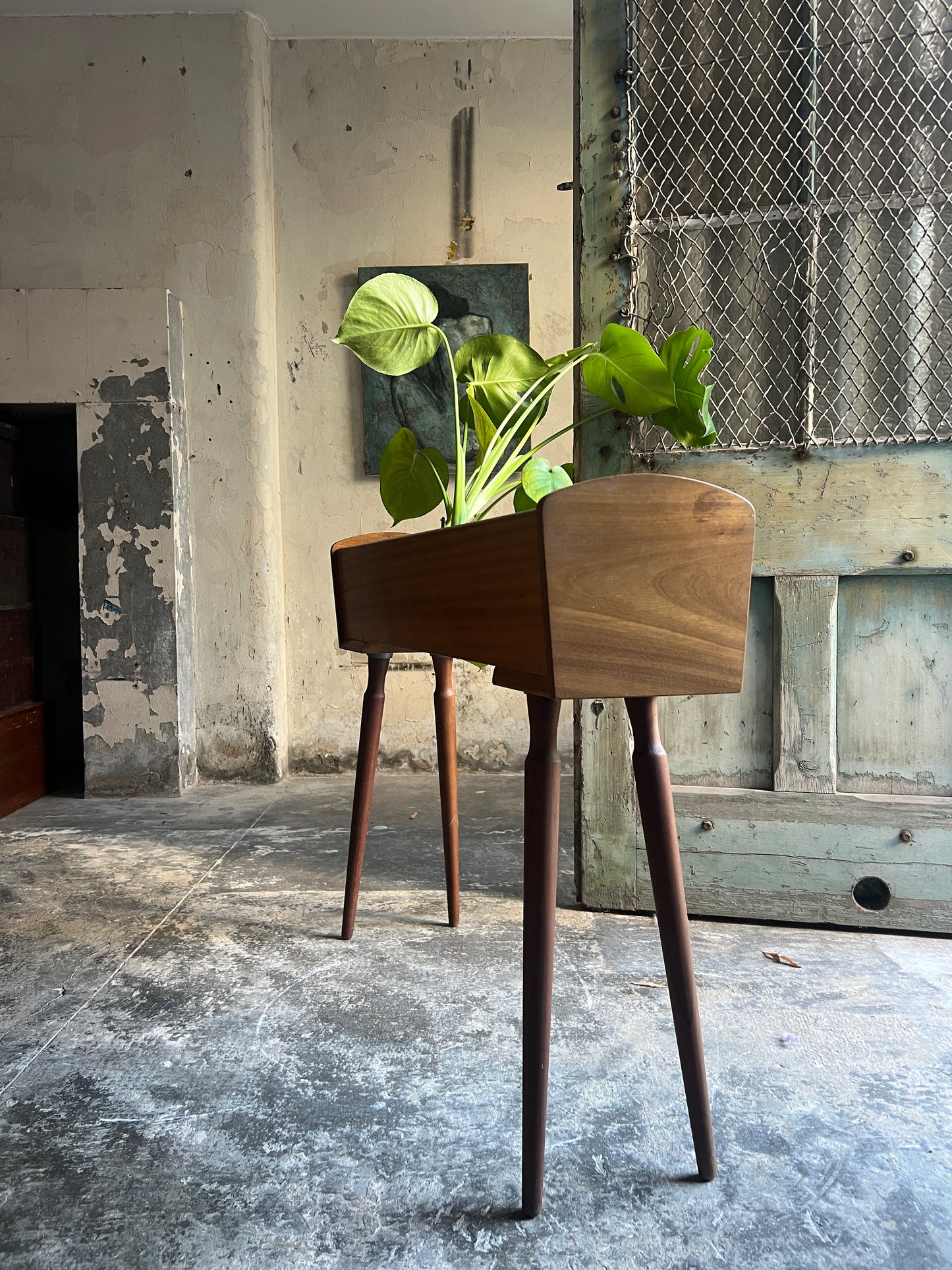 Teak Planter ~ 1960’s Drummonds of Greenock, Scotland