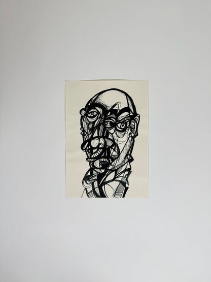 Monochromatic Original Artwork No.263 - ARTHUR ALLAN WILSON, Scottish | 1944-2024