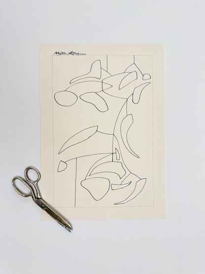 Monochromatic Original Artwork No.212 - ARTHUR ALLAN WILSON, Scottish | 1944-2024
